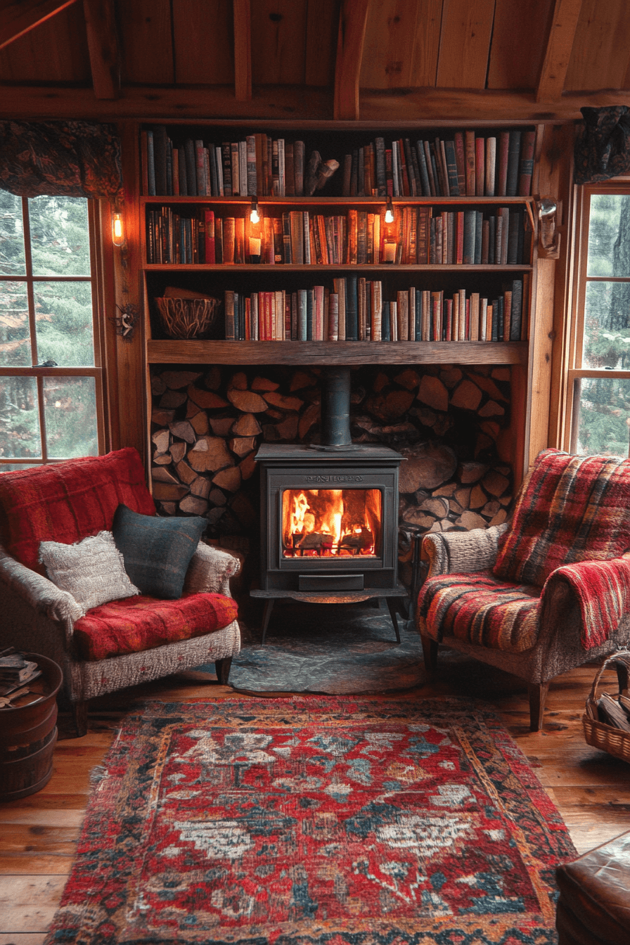 29 Cabin Living Room Details to Fall in Love With cabin living room