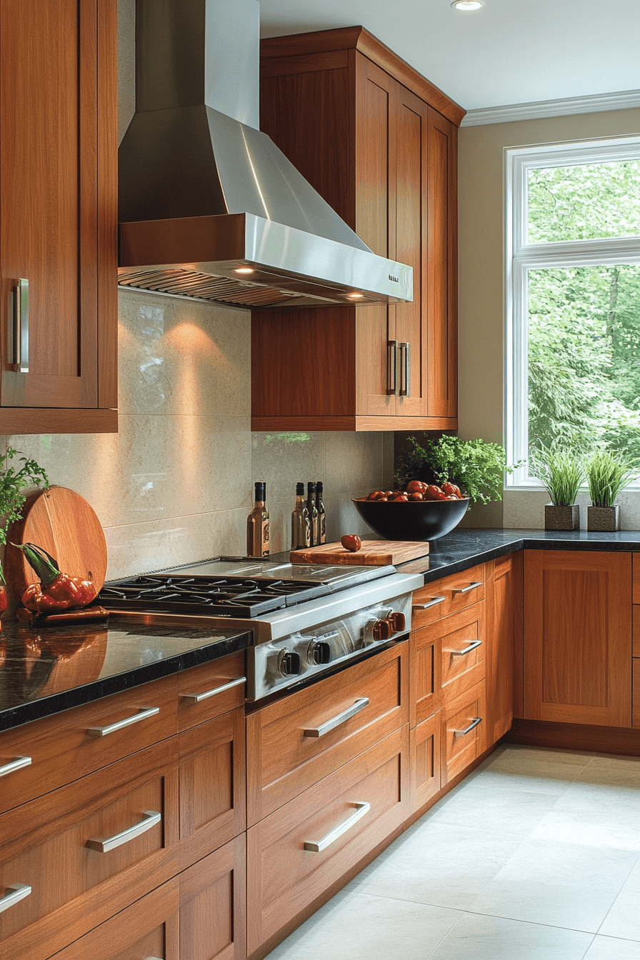 Cherry Kitchen Cabinets