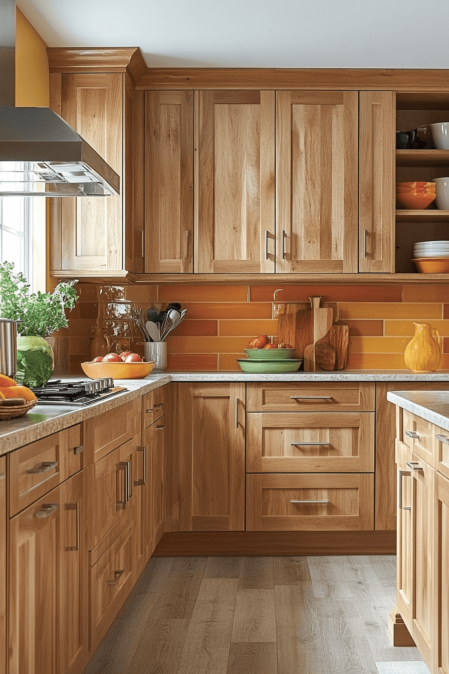 Breezy Maple Lightness Kitchen Cabinets
