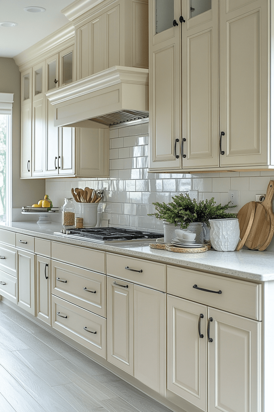 Calm Maple Sanctuary Kitchen Cabinets