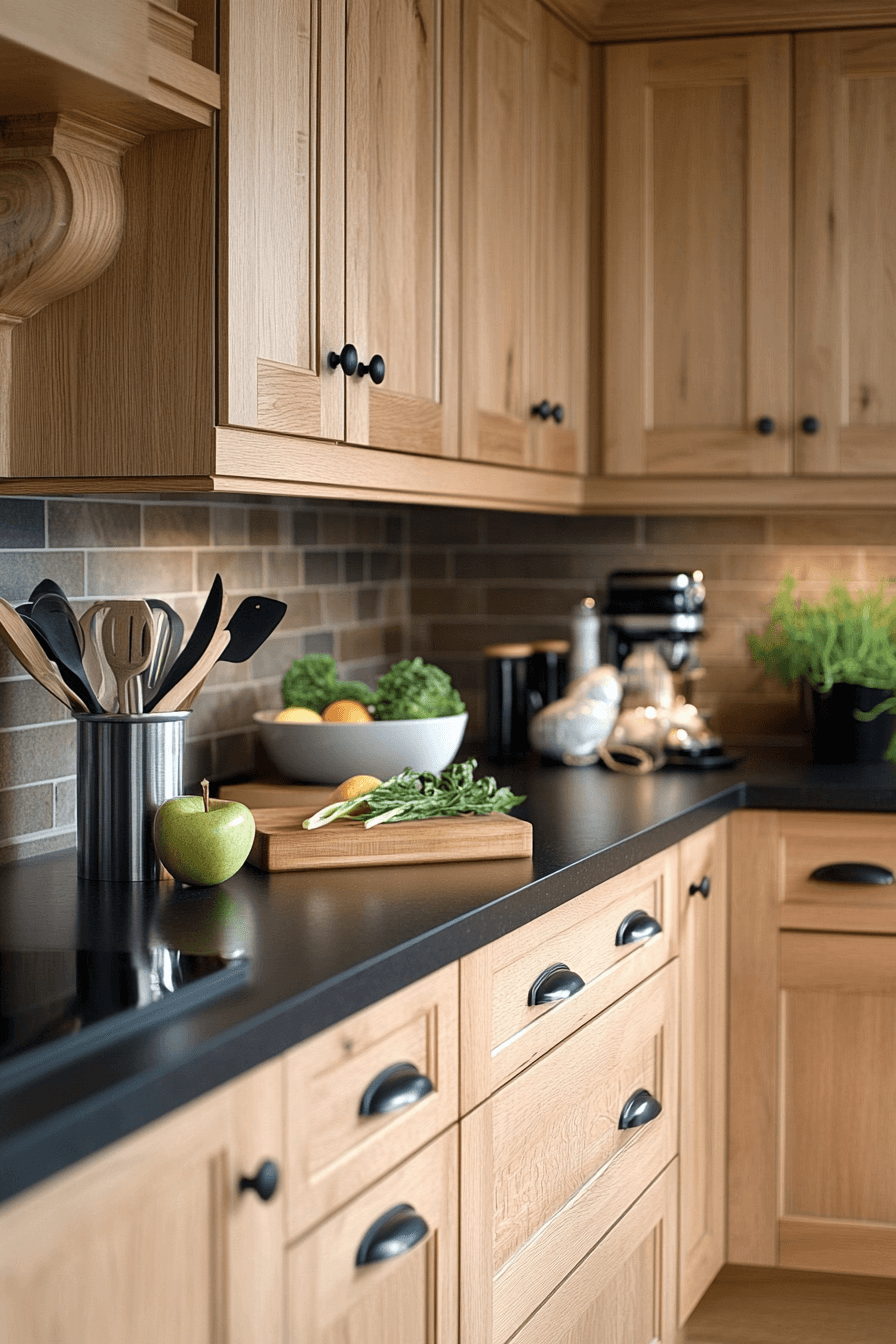 Graceful Maple Subtlety Kitchen Cabinets