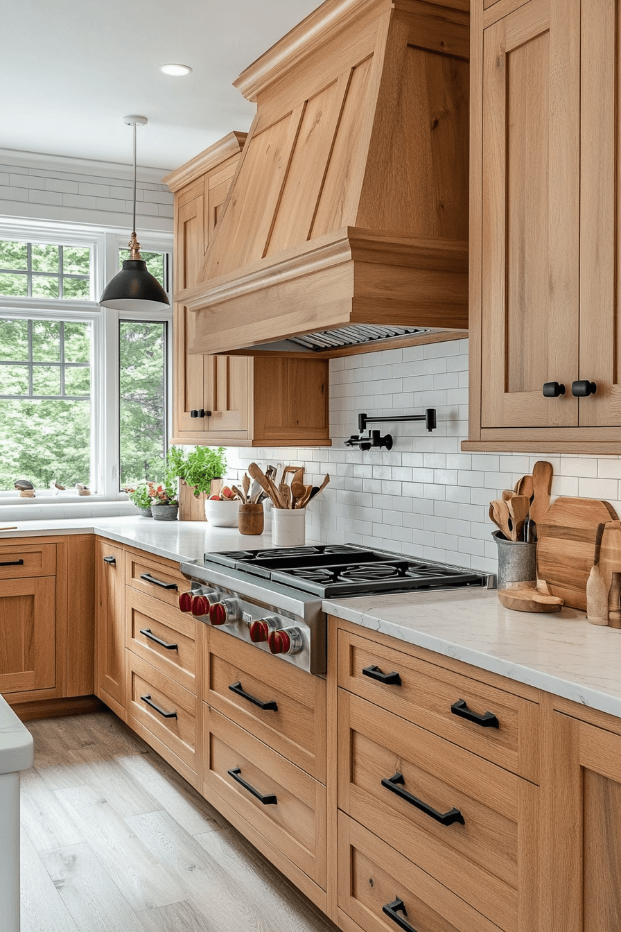 Vibrant Maple Cheer Kitchen Cabinets