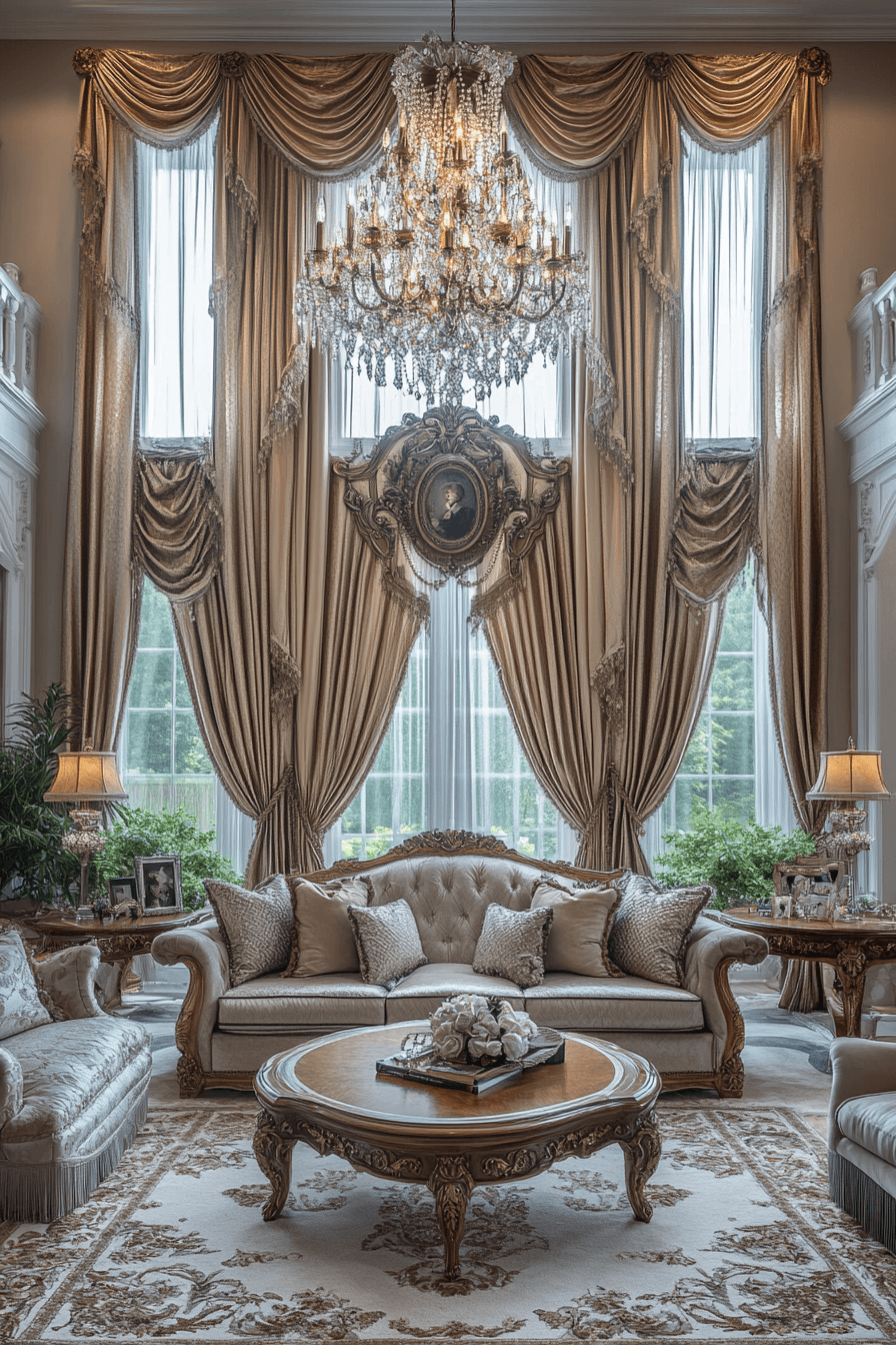 french provincial living room