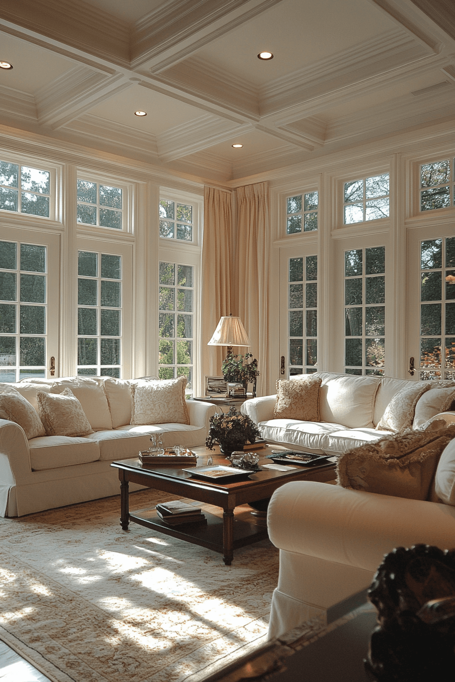 french provincial living room