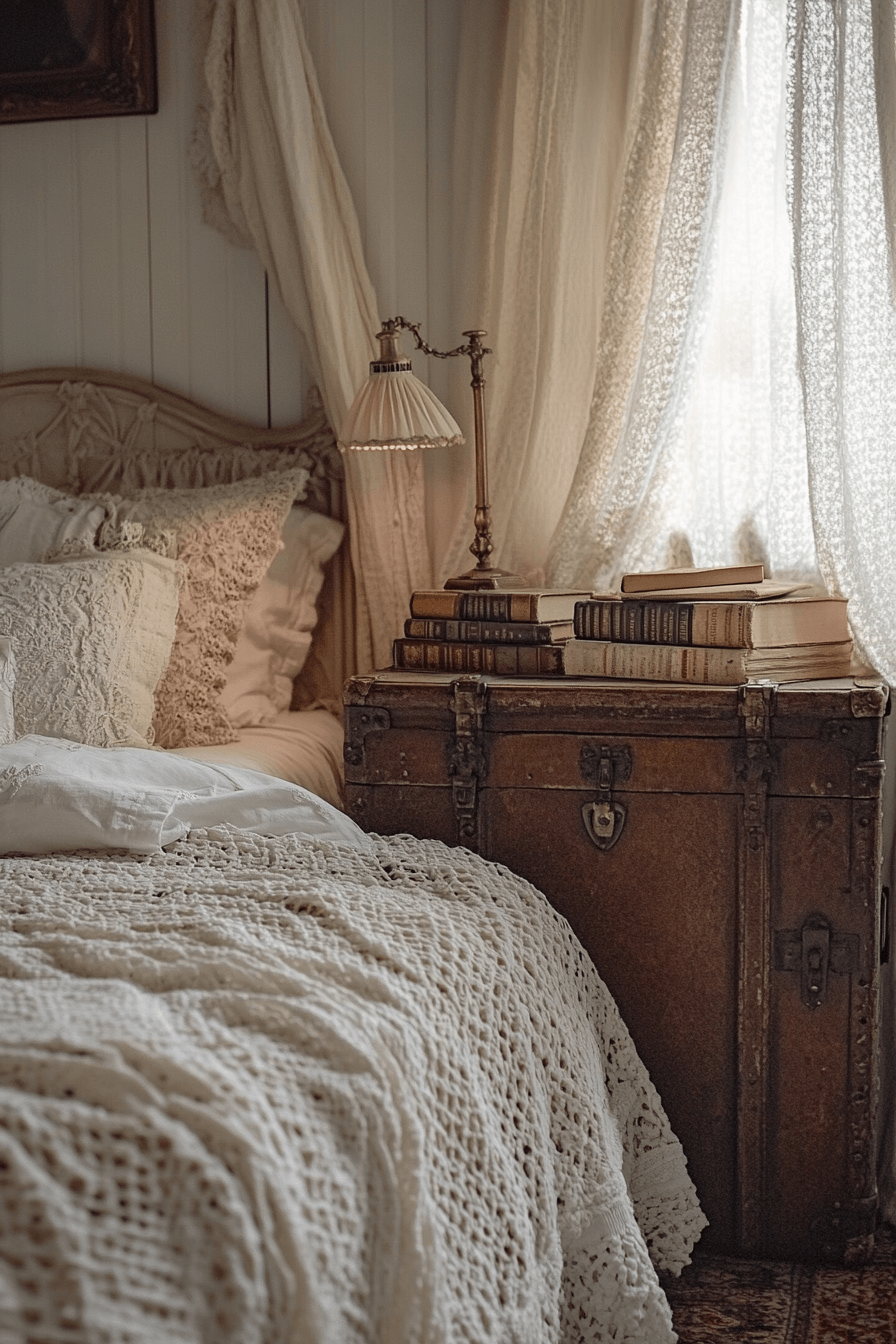 boho vintage bedroom