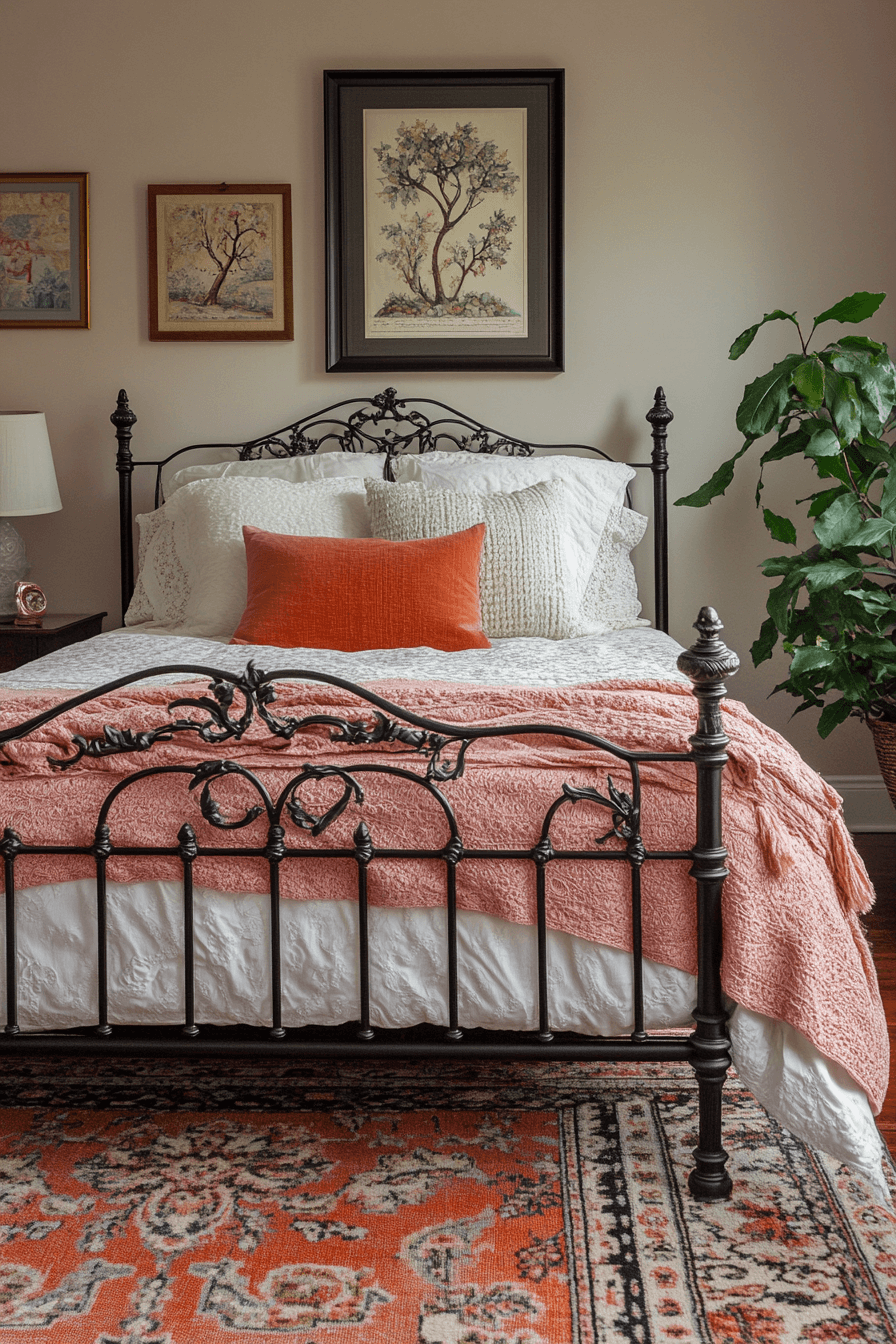 boho vintage bedroom