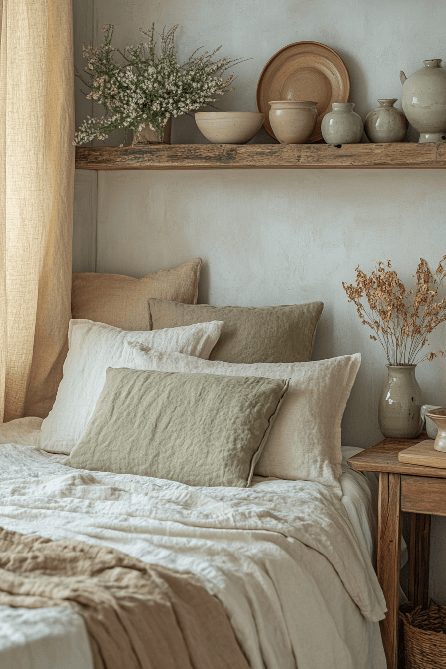 boho vintage bedroom