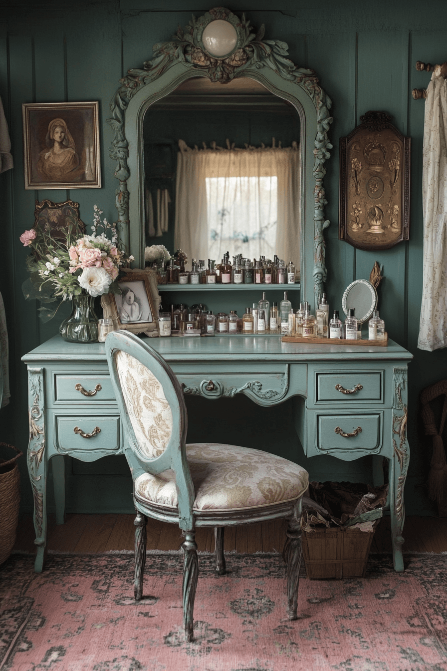 boho vintage bedroom