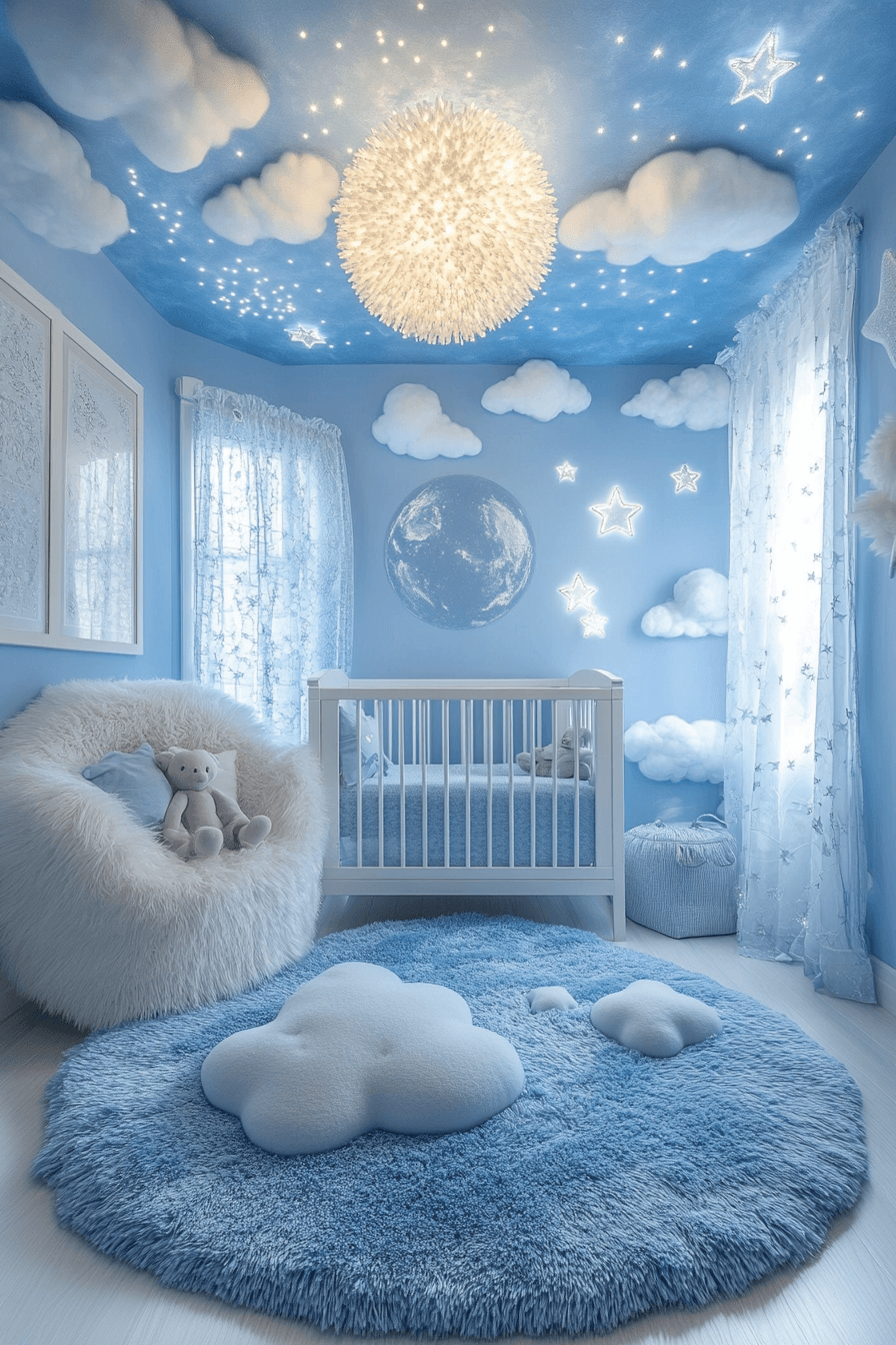 29 Nursery Decor Ideas to Design a Peaceful And Beautiful Environment for Your Baby nursery decor