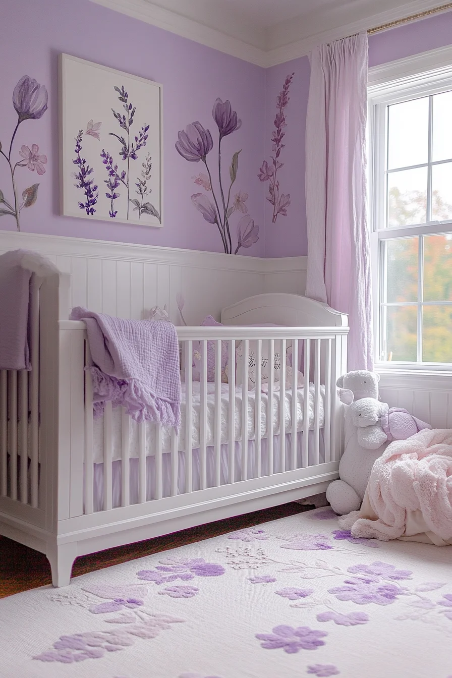 29 Nursery Decor Ideas to Design a Peaceful And Beautiful Environment for Your Baby nursery decor