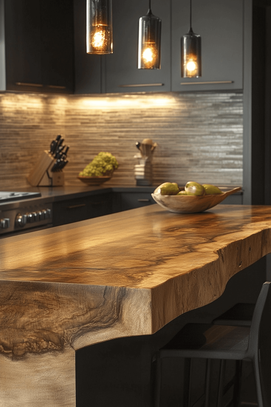 wooden kitchen cabinets