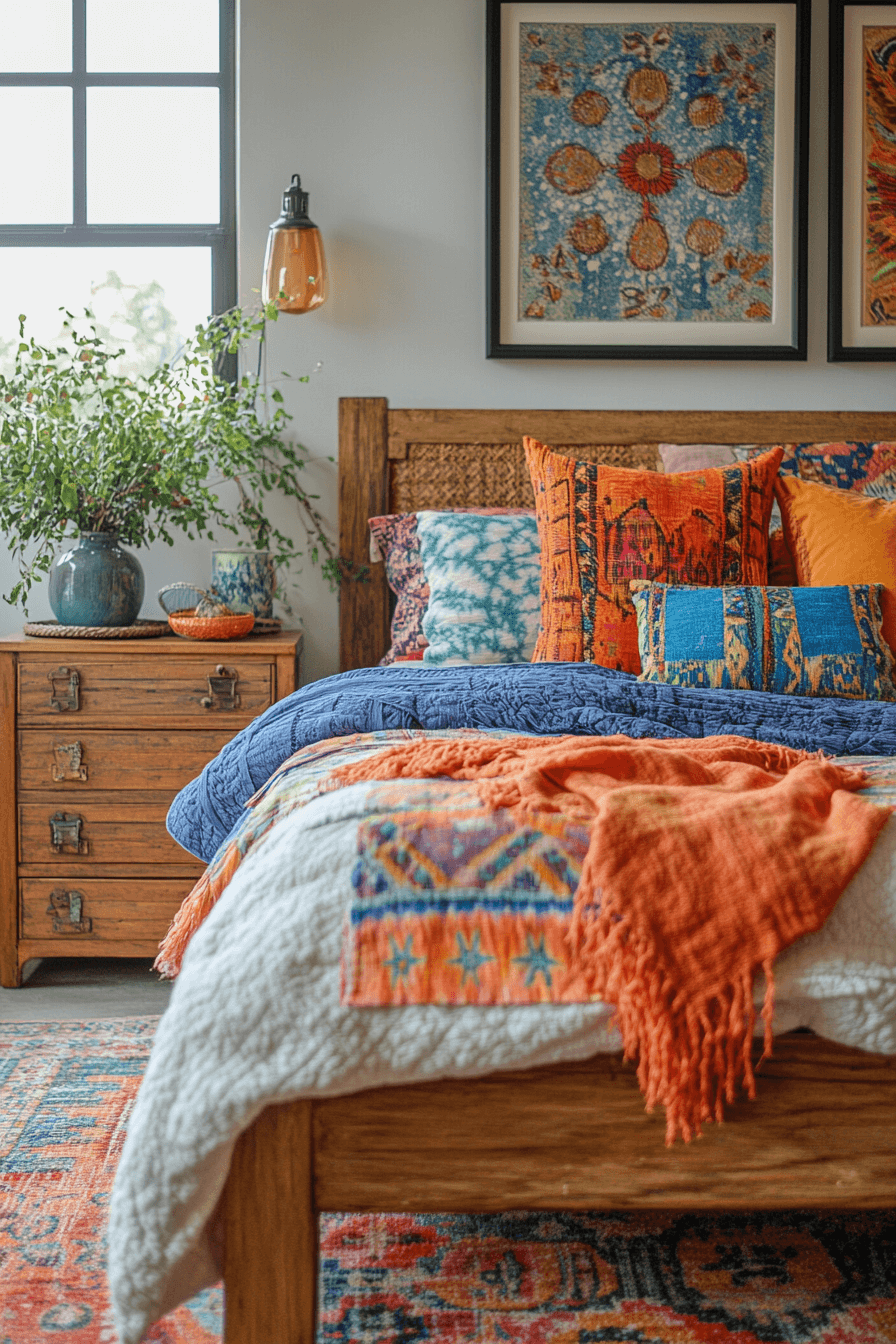 Bohemian 1960s Bedroom