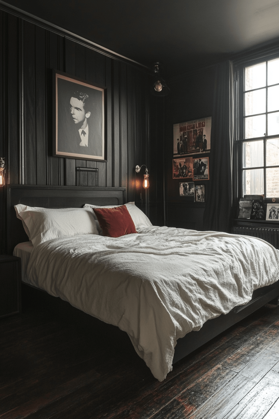 Film Noir Retro Bedroom