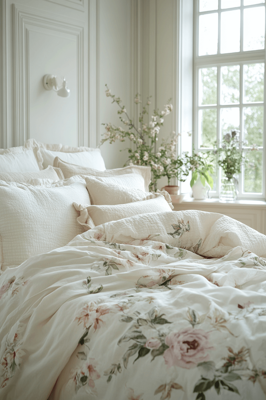 cozy neutral bedroom