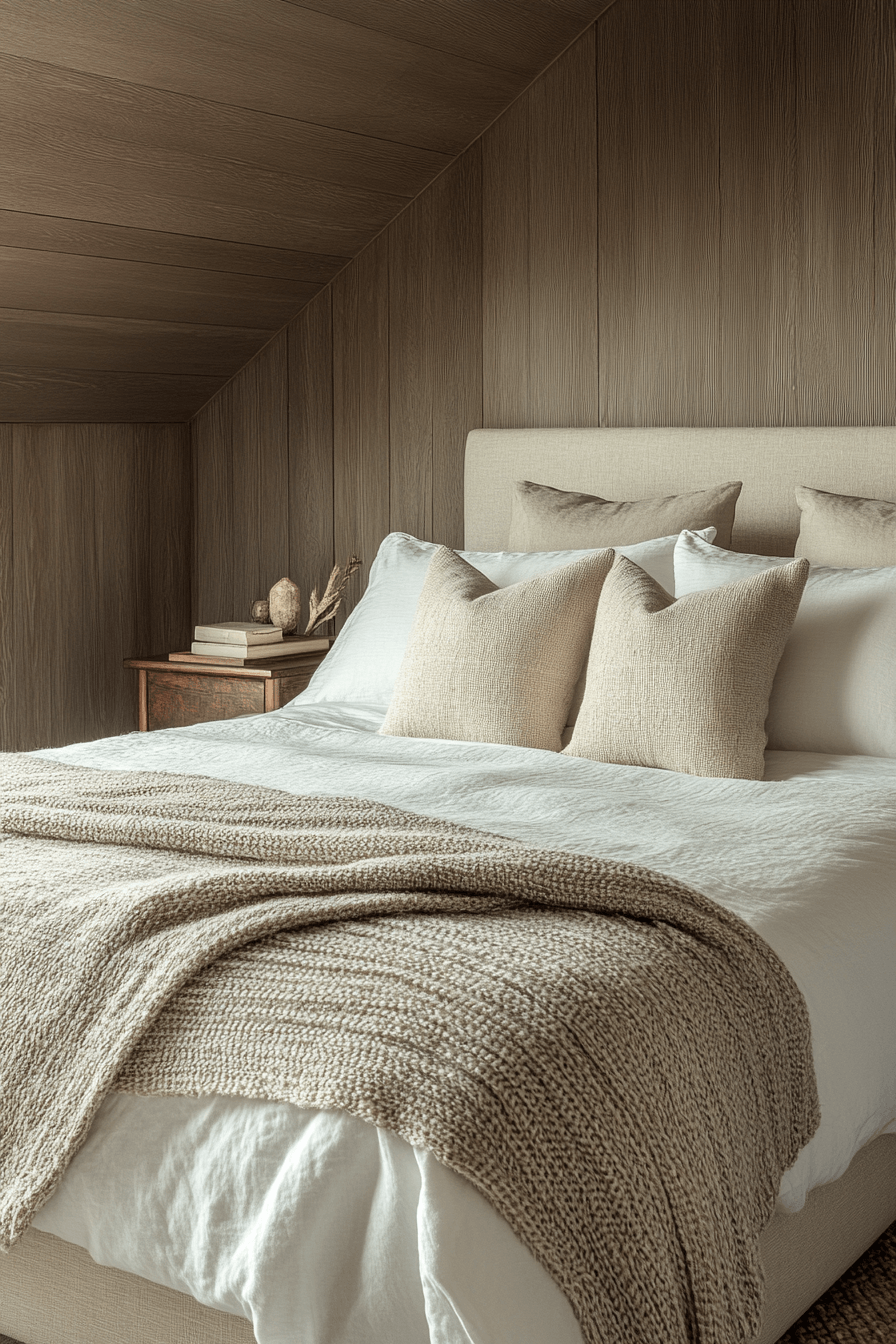 cozy neutral bedroom