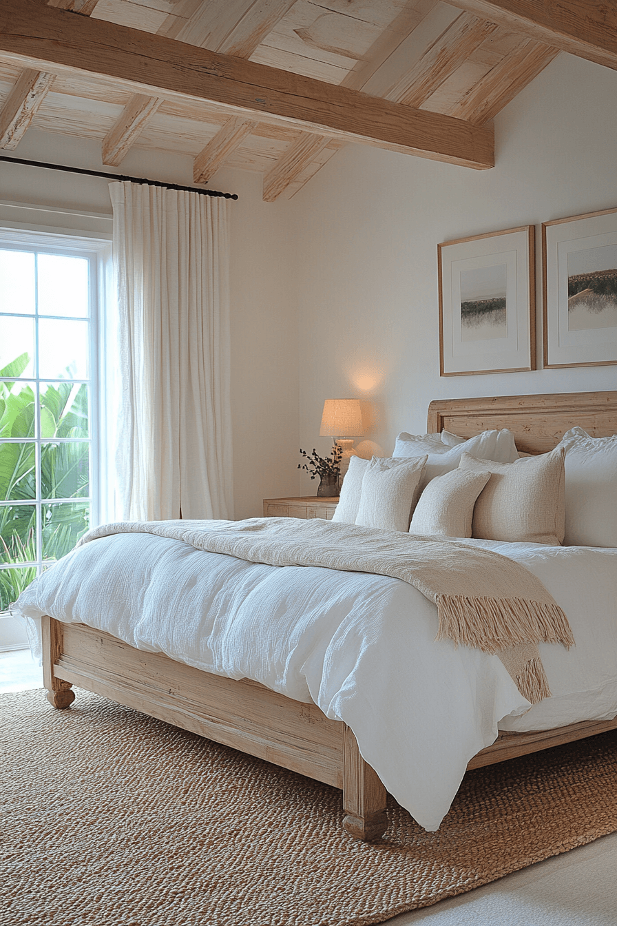 cozy neutral bedroom