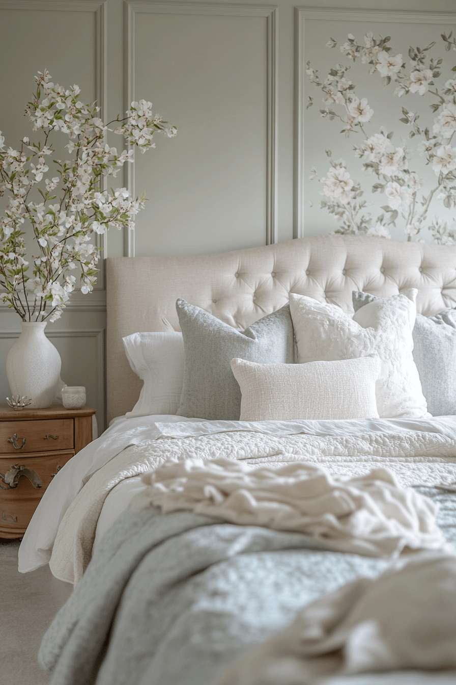 cozy neutral bedroom