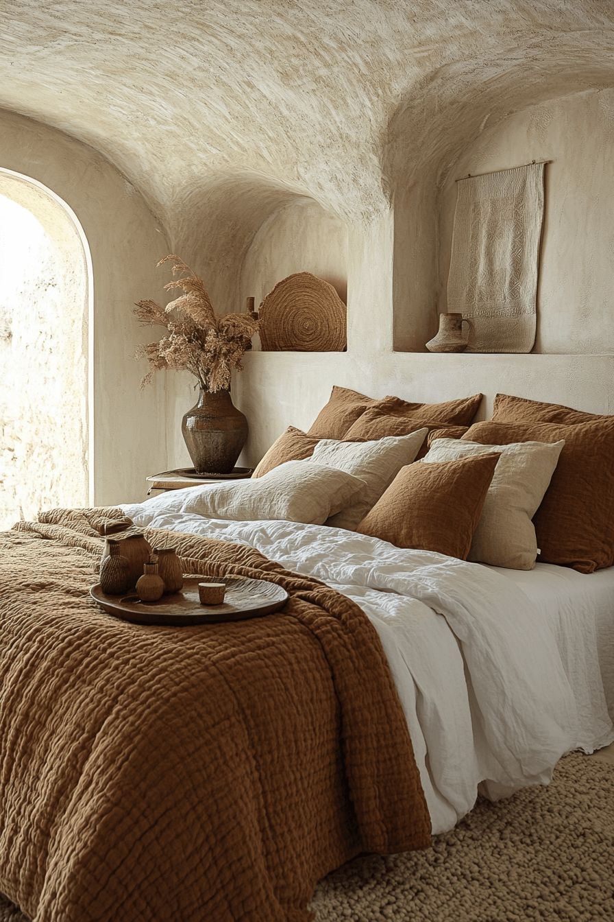 cozy neutral bedroom
