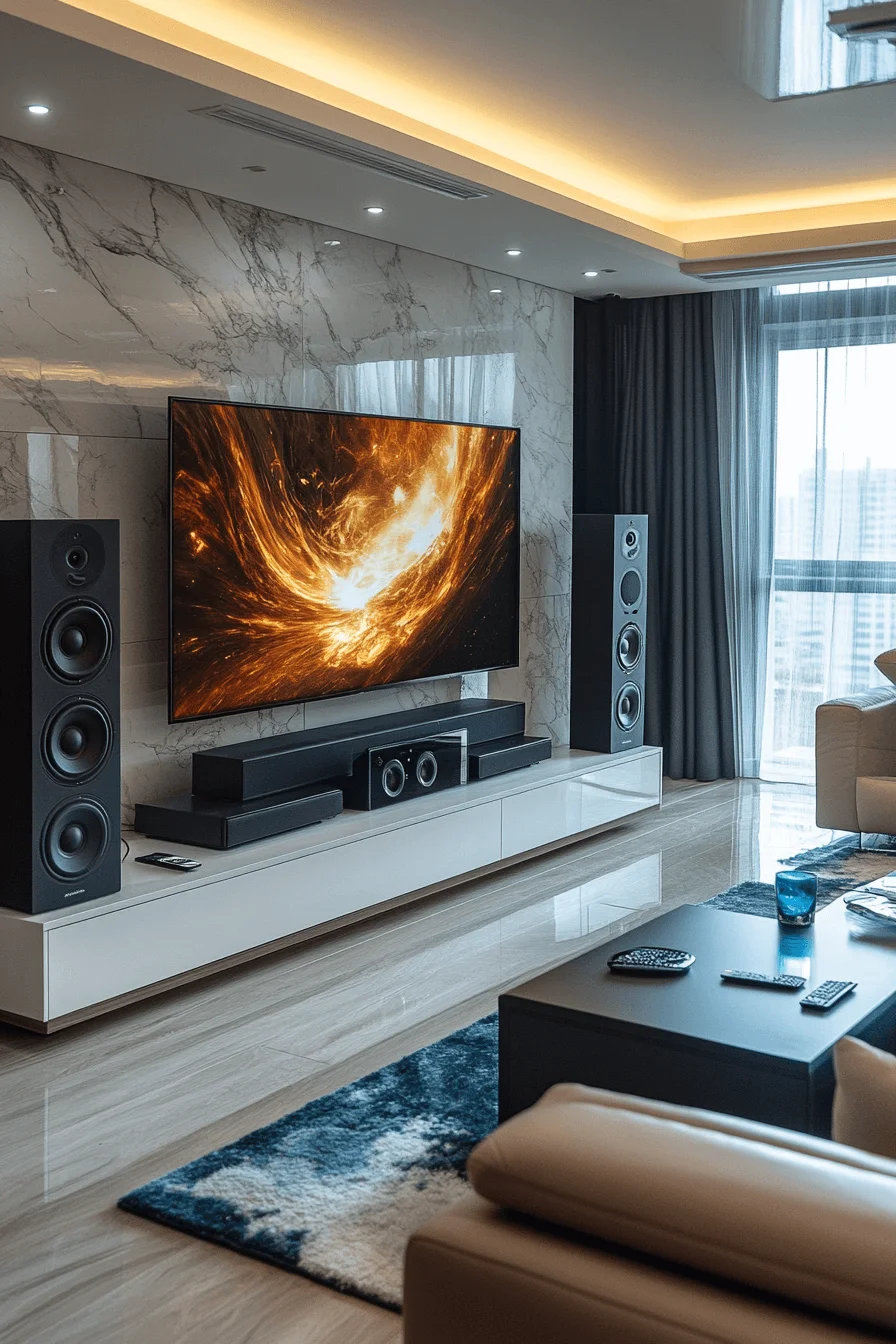 contemporary modern living room