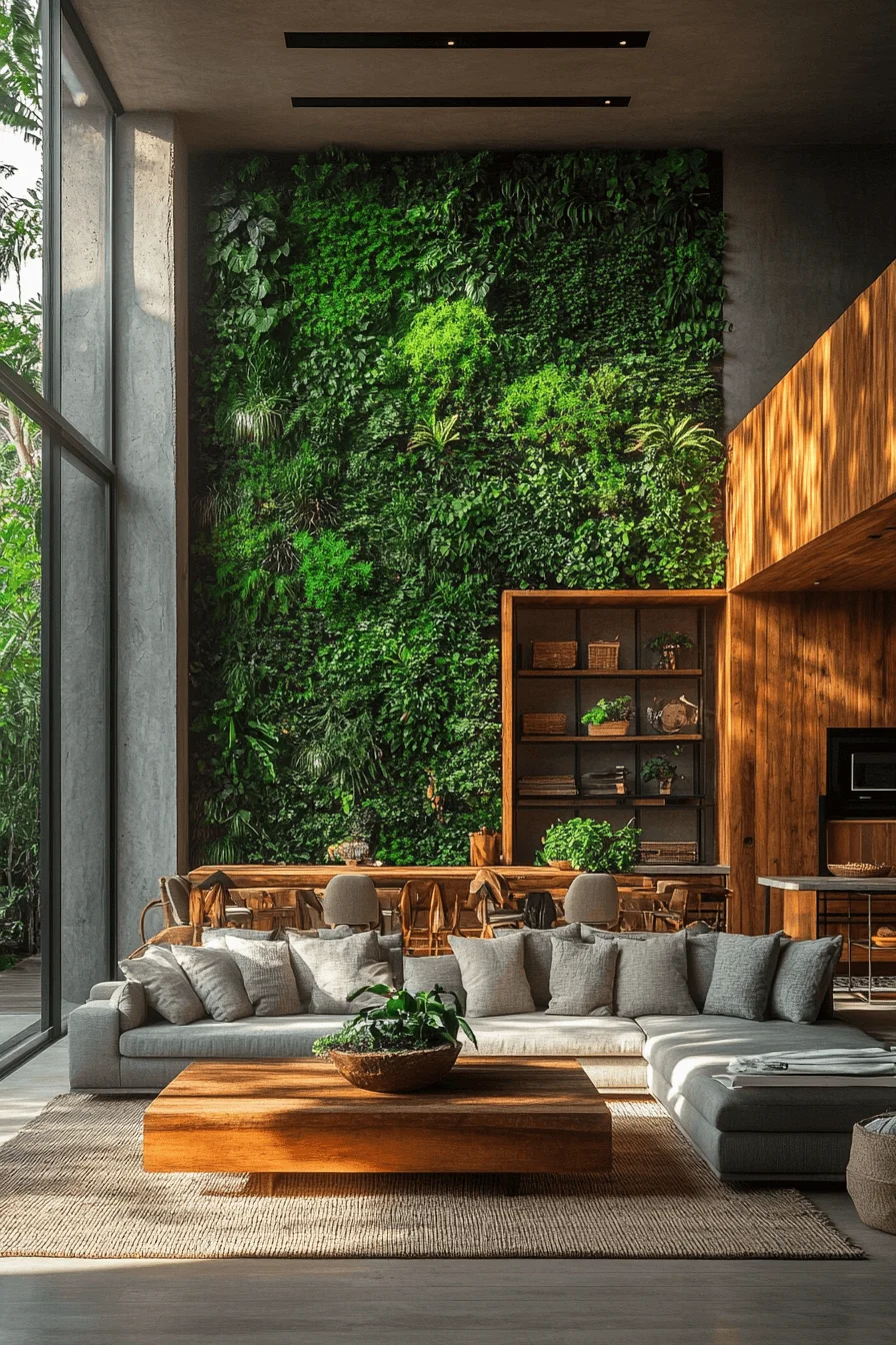 contemporary modern living room