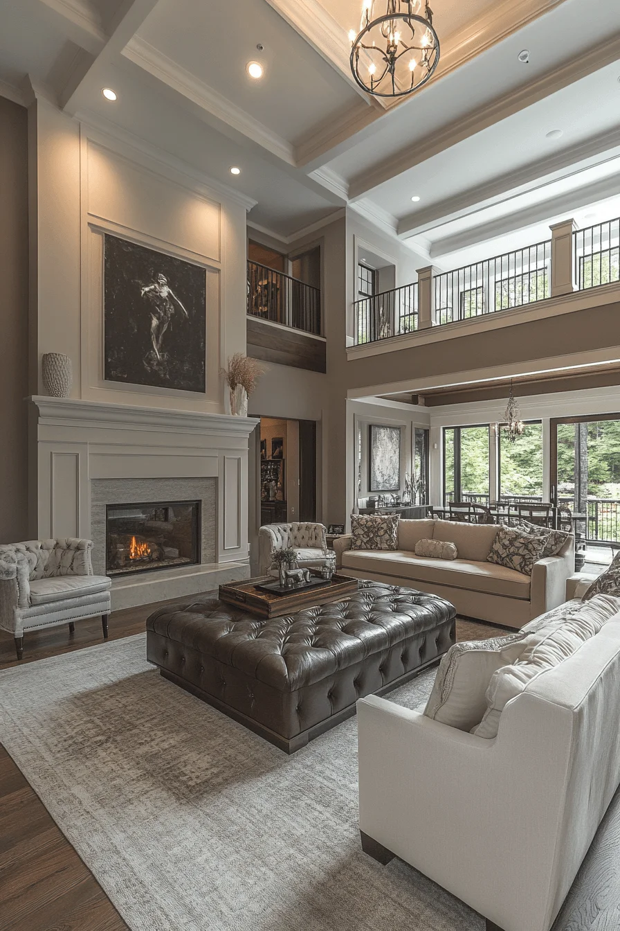 contemporary modern living room