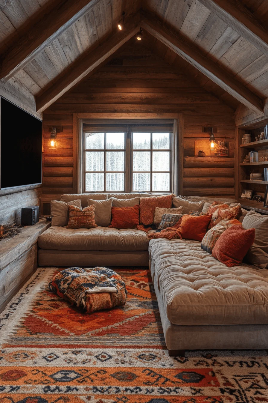 log home aesthetic