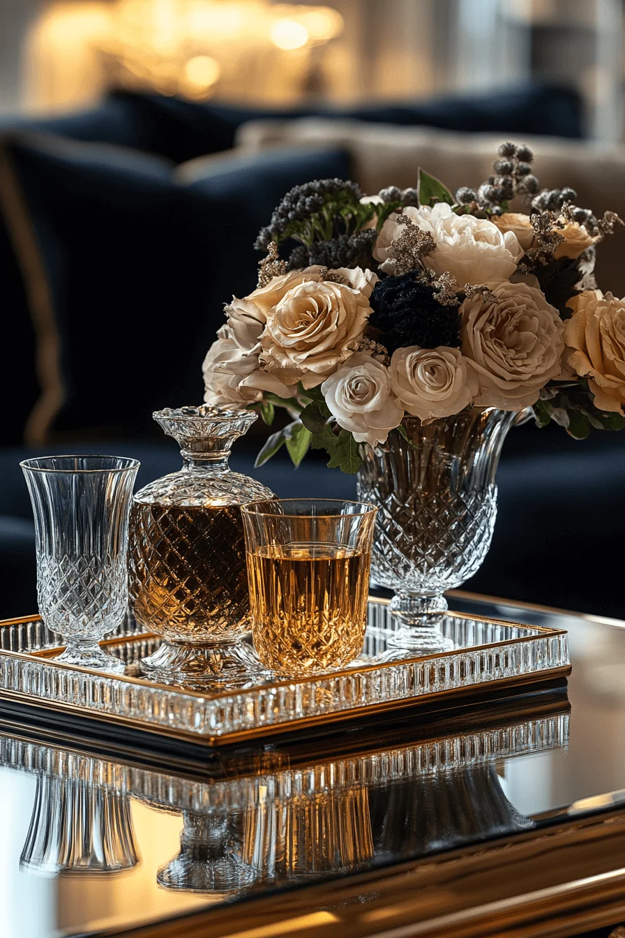 affordable glamour coffee table