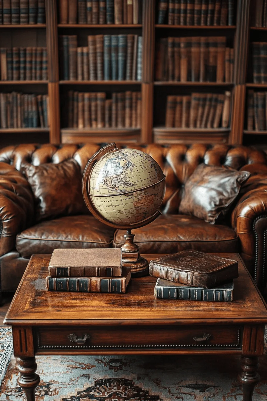 collector's coffee table decor