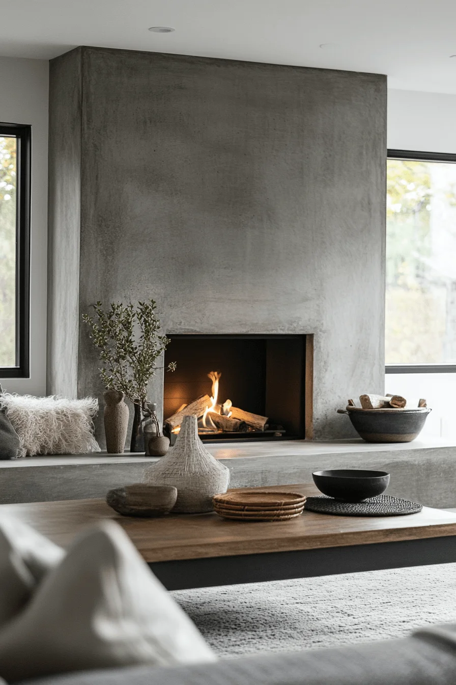 modern fireplace ideas