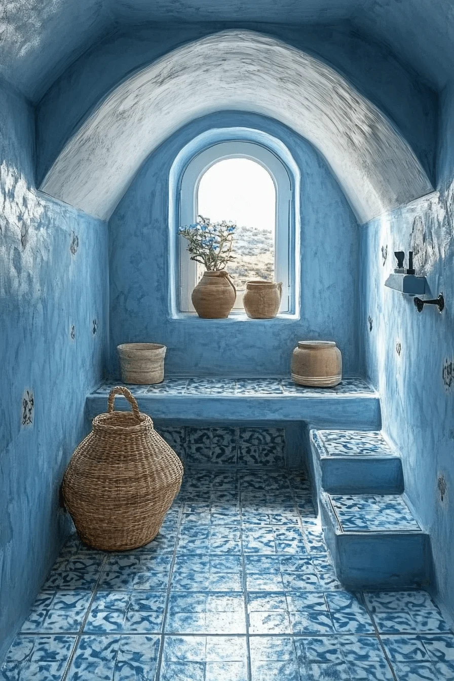 Mediterranean Bathroom Design