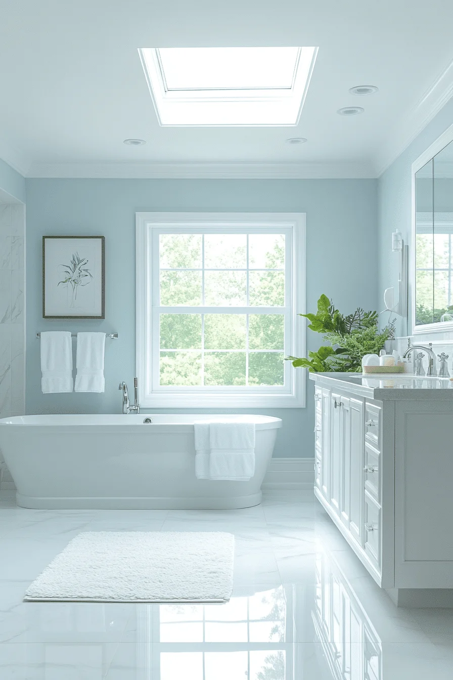 Bright Bathroom Design