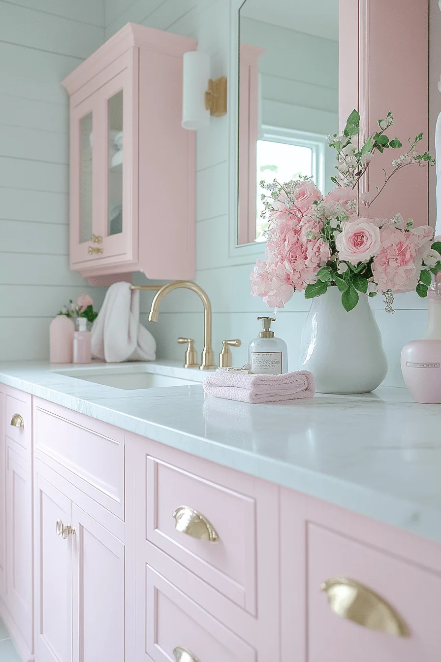 Pastel Bathroom Design