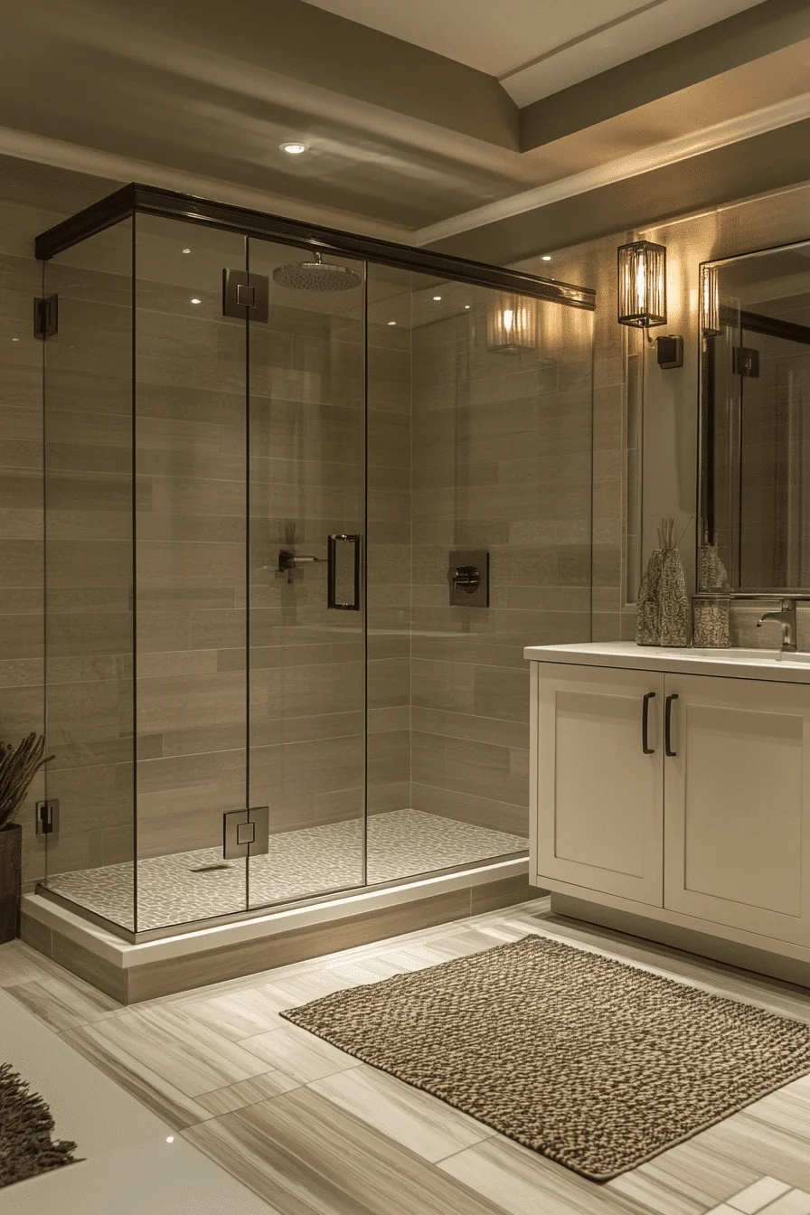 Glass Bathroom Design
