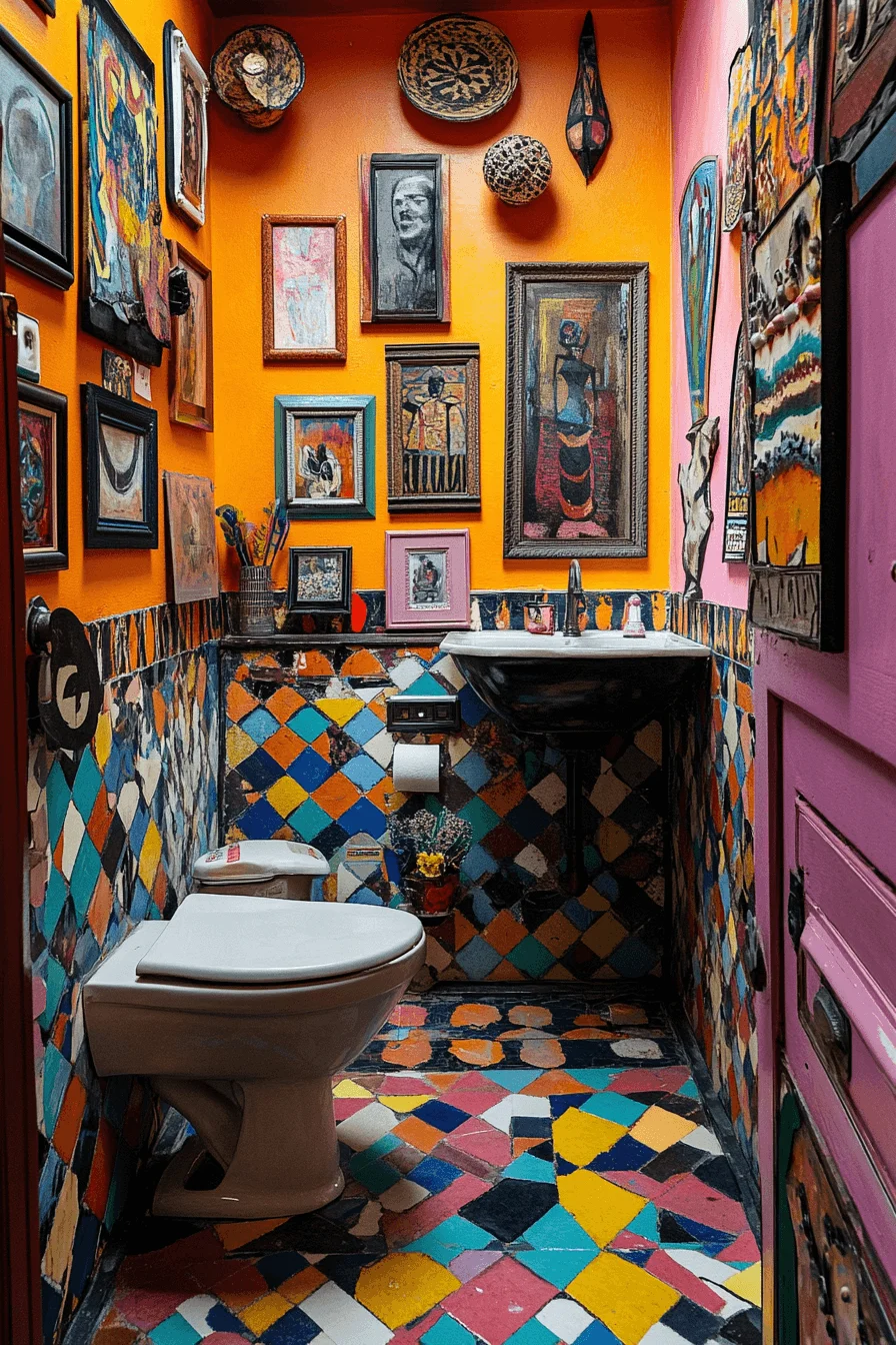 Artistic Bathroom Design