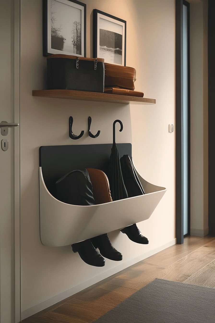 small spaces entryway