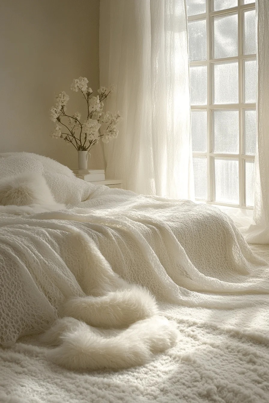 Monochrome Boho Bedroom