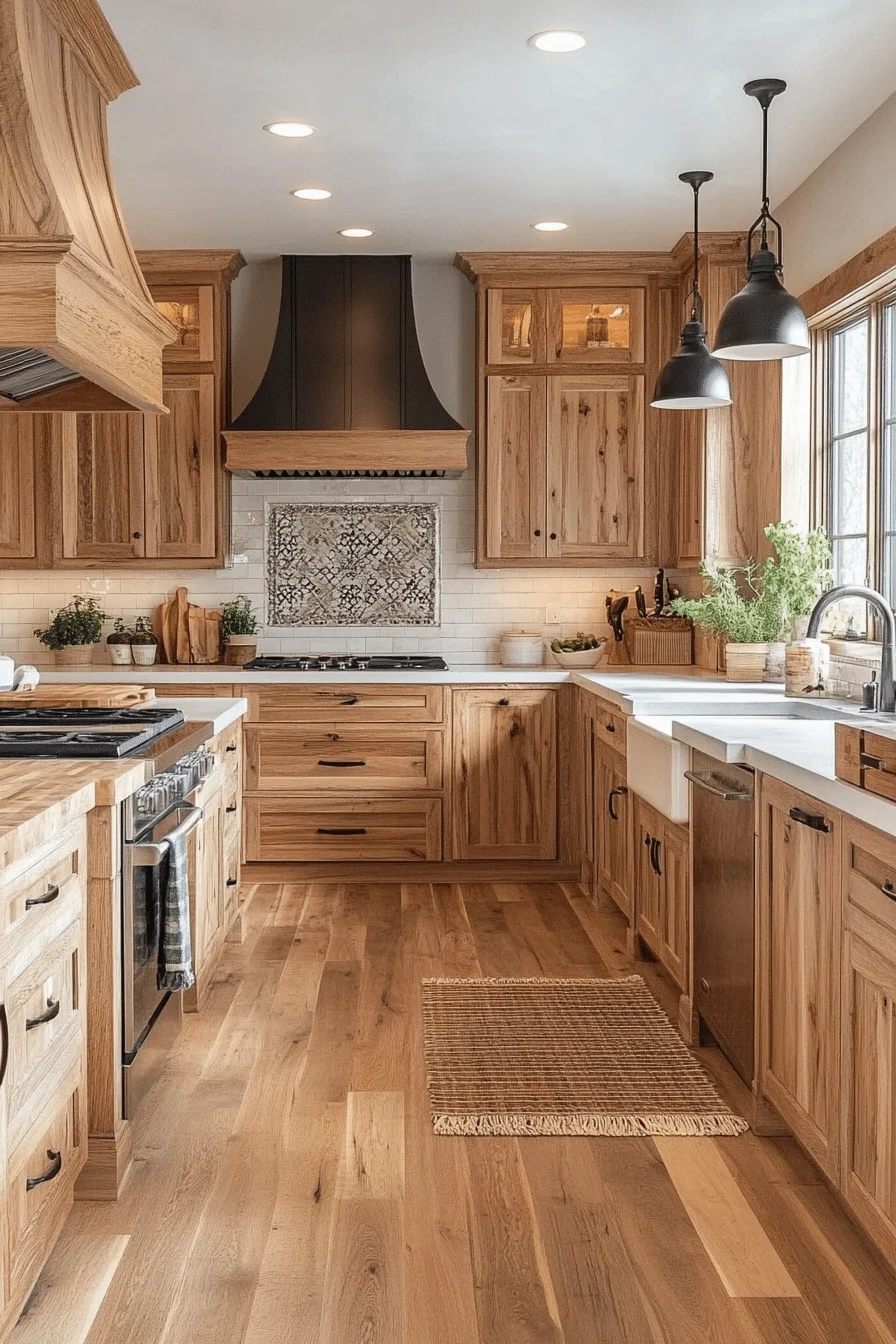 hickory kitchen cabinets