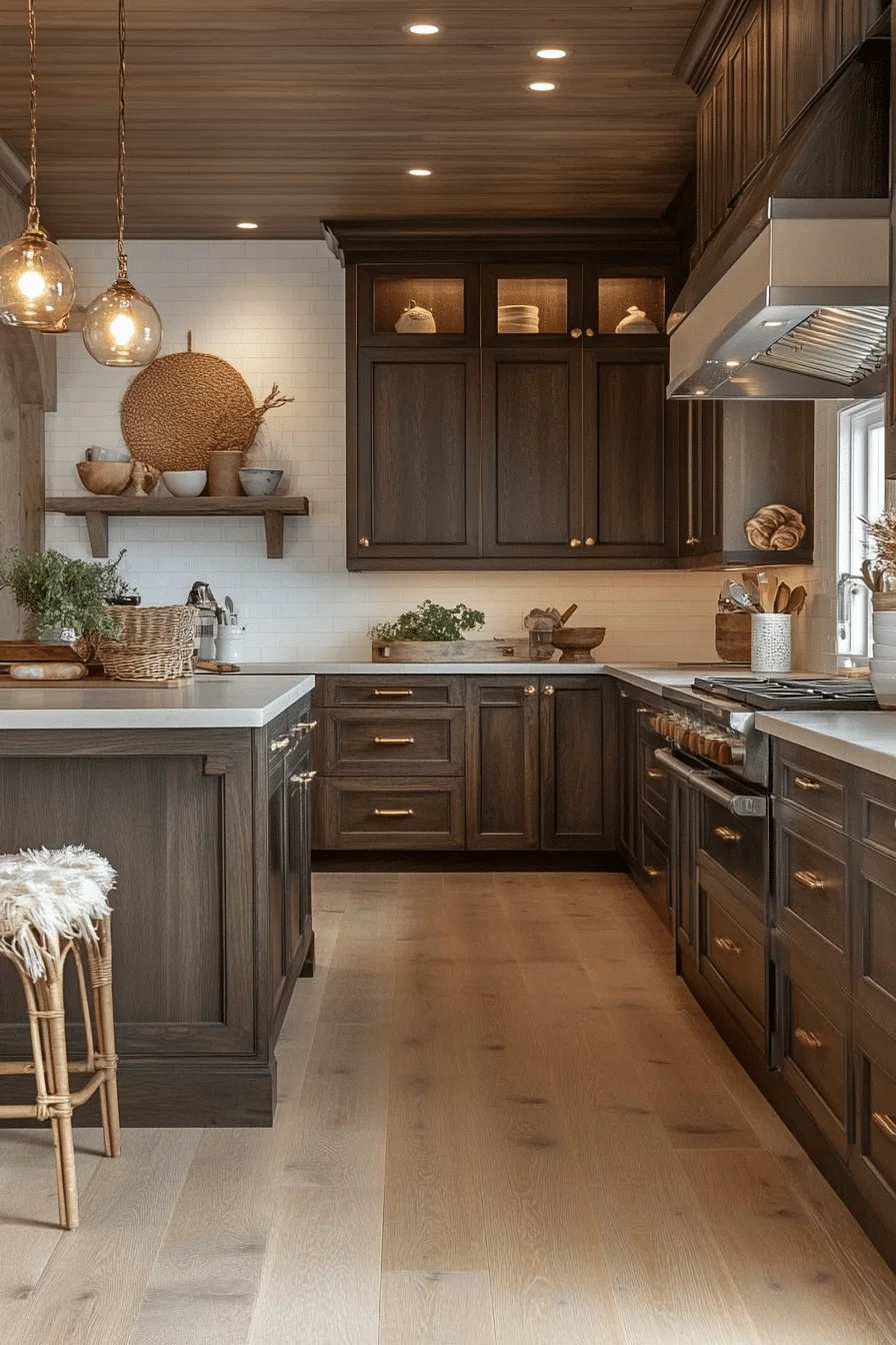 oak kitchen cabinets