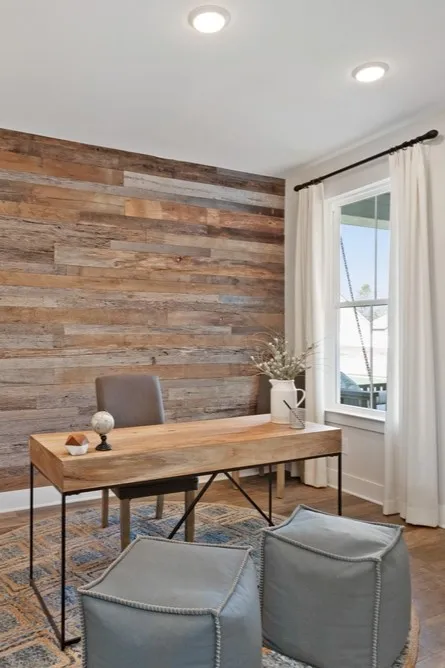 Reclaimed Wood Accent Wall