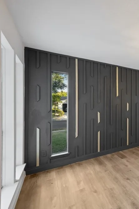 Horizontal Wood Panels