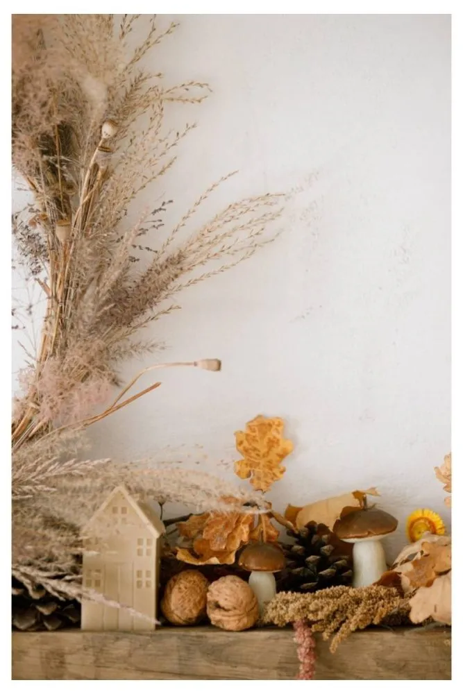 Muted Harvest Halloween Decor