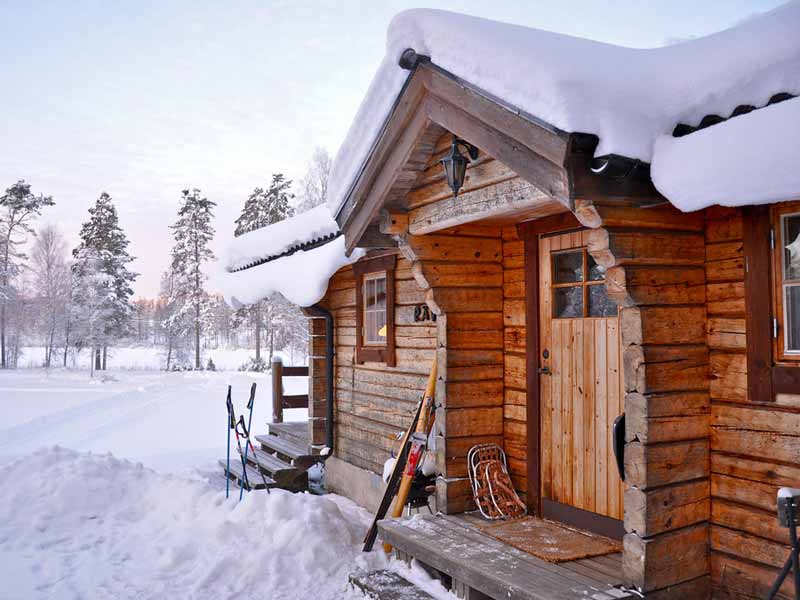 Ski cabin retreat