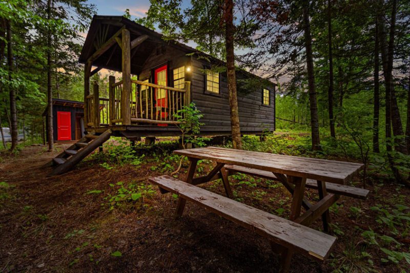 Off-grid cabin retreat