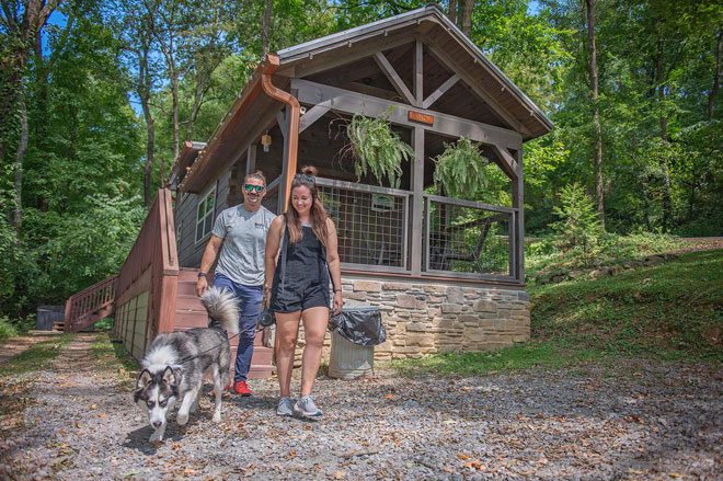Pet-friendly cabin getaway