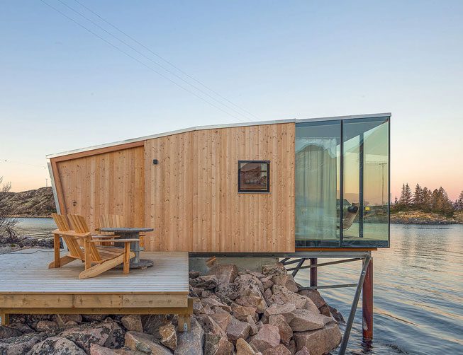 Seaside cabin retreat