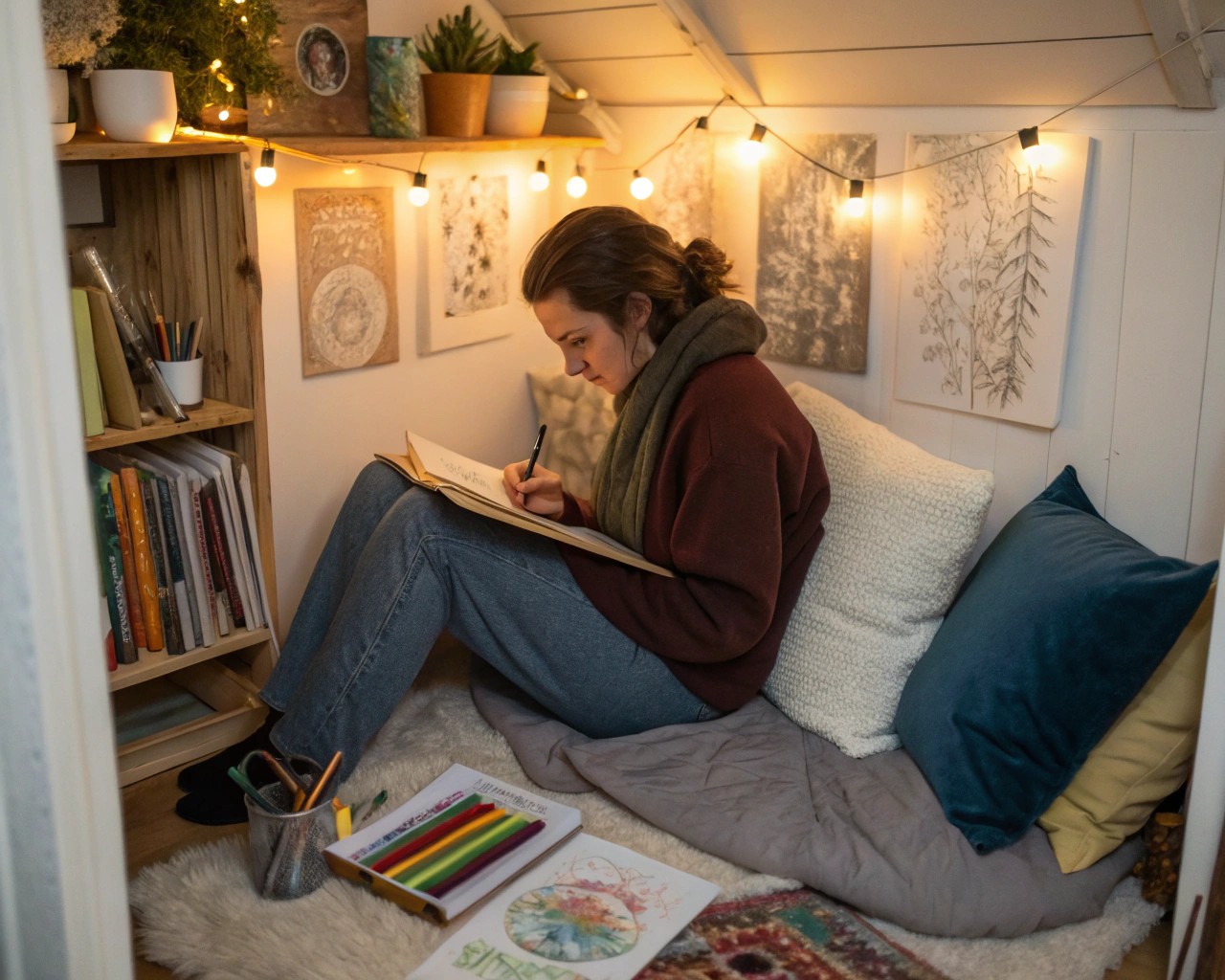 Viewing creativity as a journey rather than perfection unlocks artistic potential.