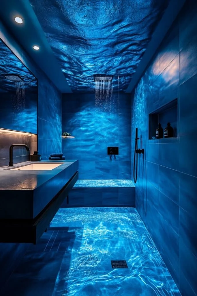 Dramatic Oceanic Depths