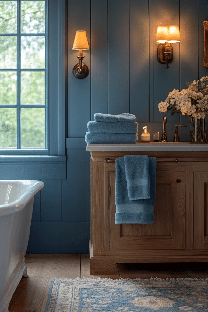 Cozy Denim Blue Vibe