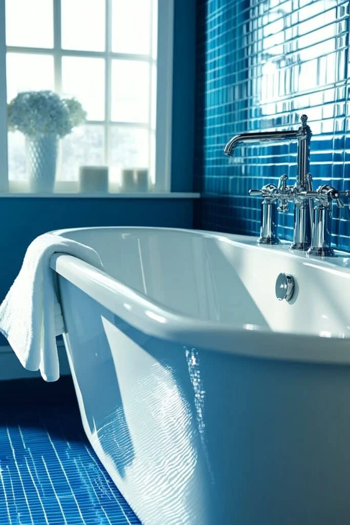 Glamorous Metallic Blue