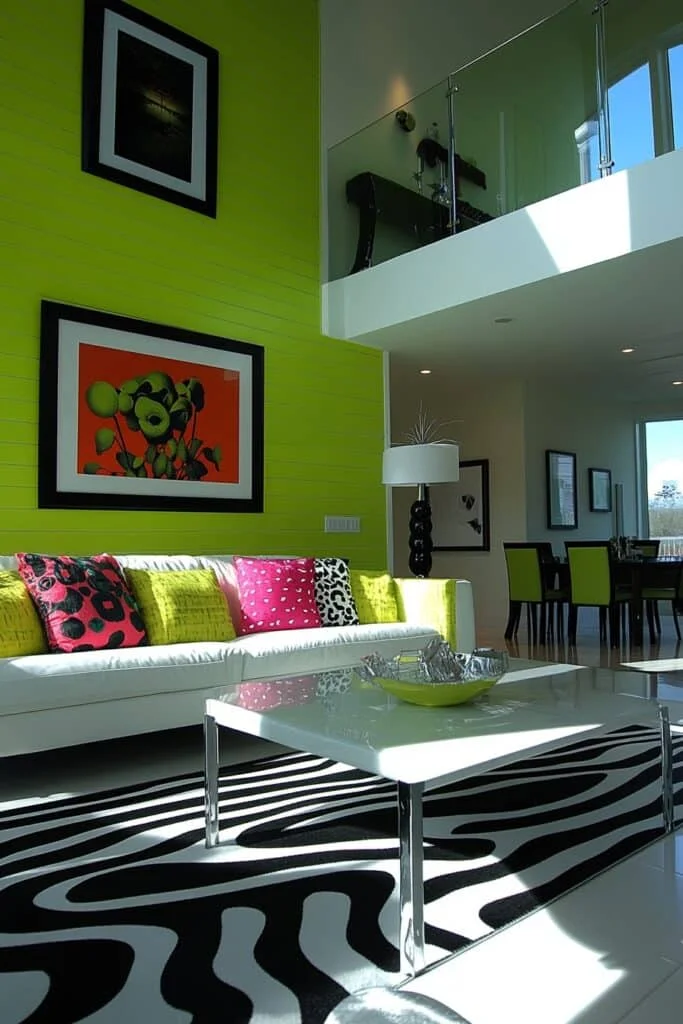 Lime Vibrance Living